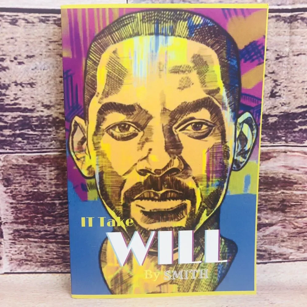 It Take Will by Smith Blank Journal Notebook Paperback Book Wide Ruled Lined NEW